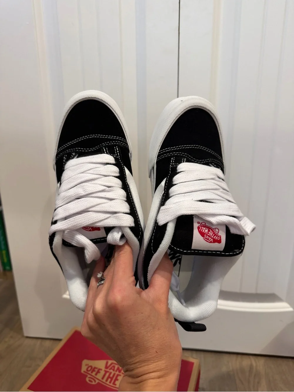 Vans Knu School Sneakers Black - 4